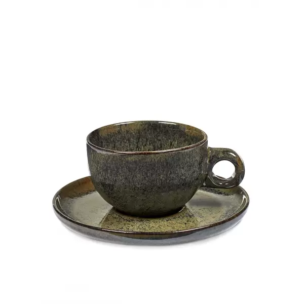 Serax - Surface Cappuccino-kop og underkop Indi Grey