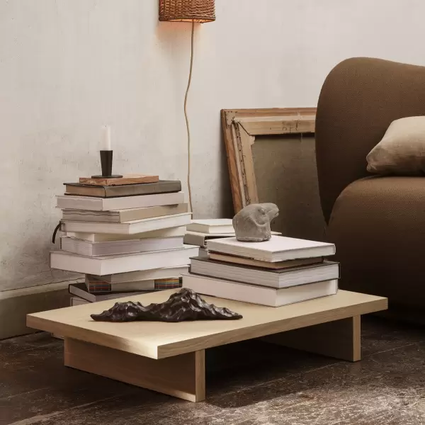 ferm LIVING - Kona Lavt bord, lav piedestal - low-living