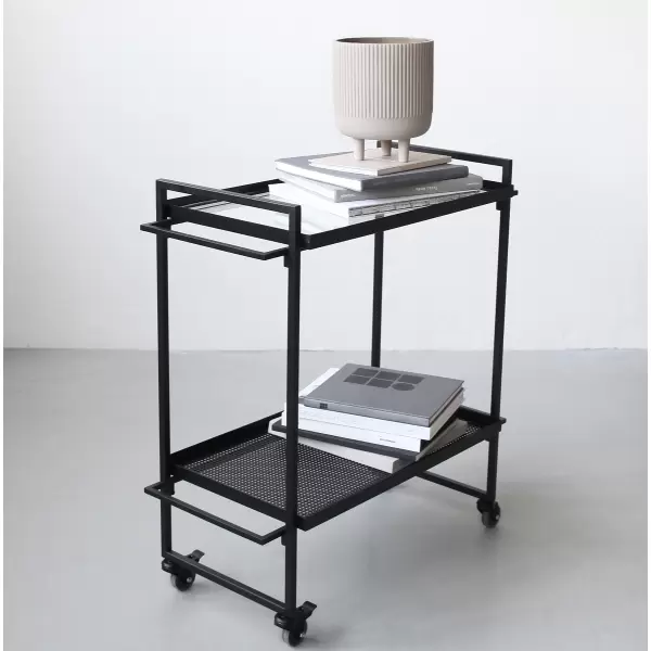 Kristina Dam - Trolley/barvogn Bauhaus, Sort