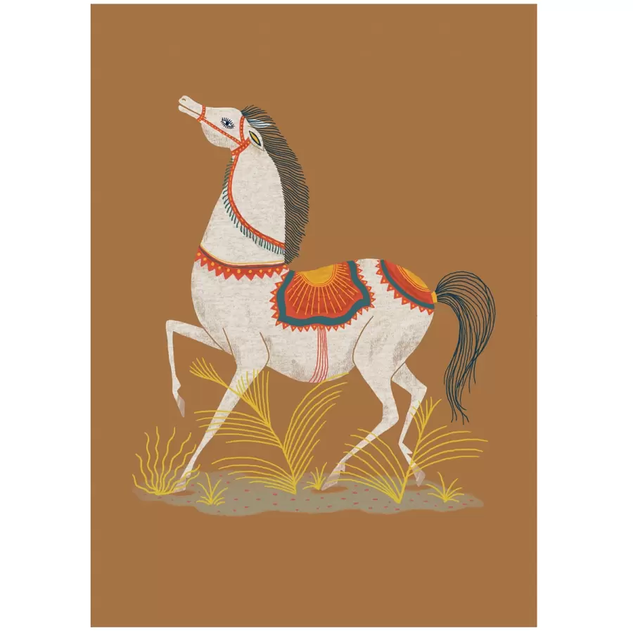 Aparte - Llew Mejia, Spanish Horse 30*40 (uden ramme)