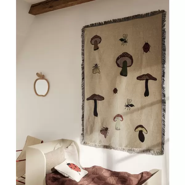 ferm LIVING - Tæppe Forest Tapestry, Sand