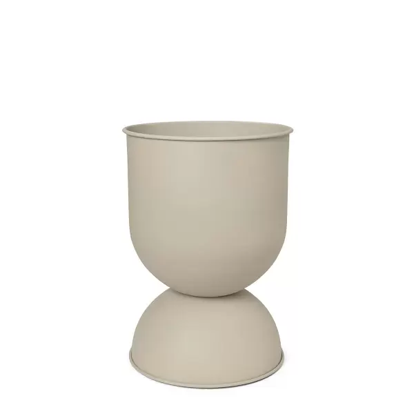 ferm LIVING - Hourglass Pot Cashmere, Medium  Mål: Ø: 40 x H: 59 cm.