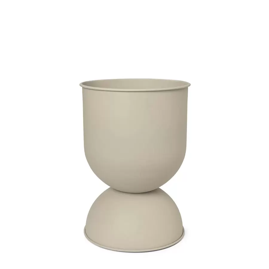 ferm LIVING - Hourglass Pot Cashmere, Medium  Mål: Ø: 40 x H: 59 cm.