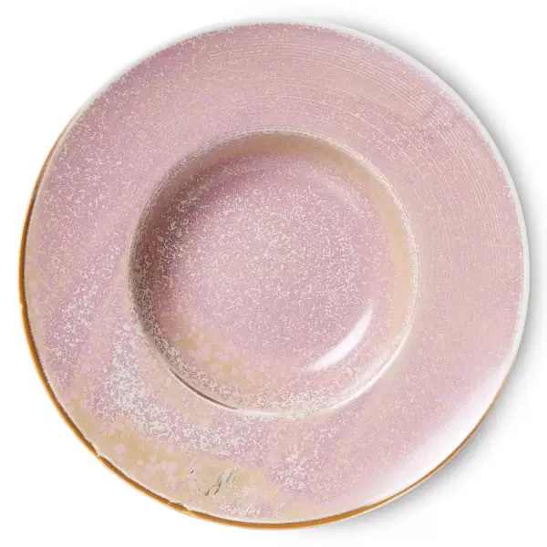 HK living - Chef Ceramics Pastatallerken, pink