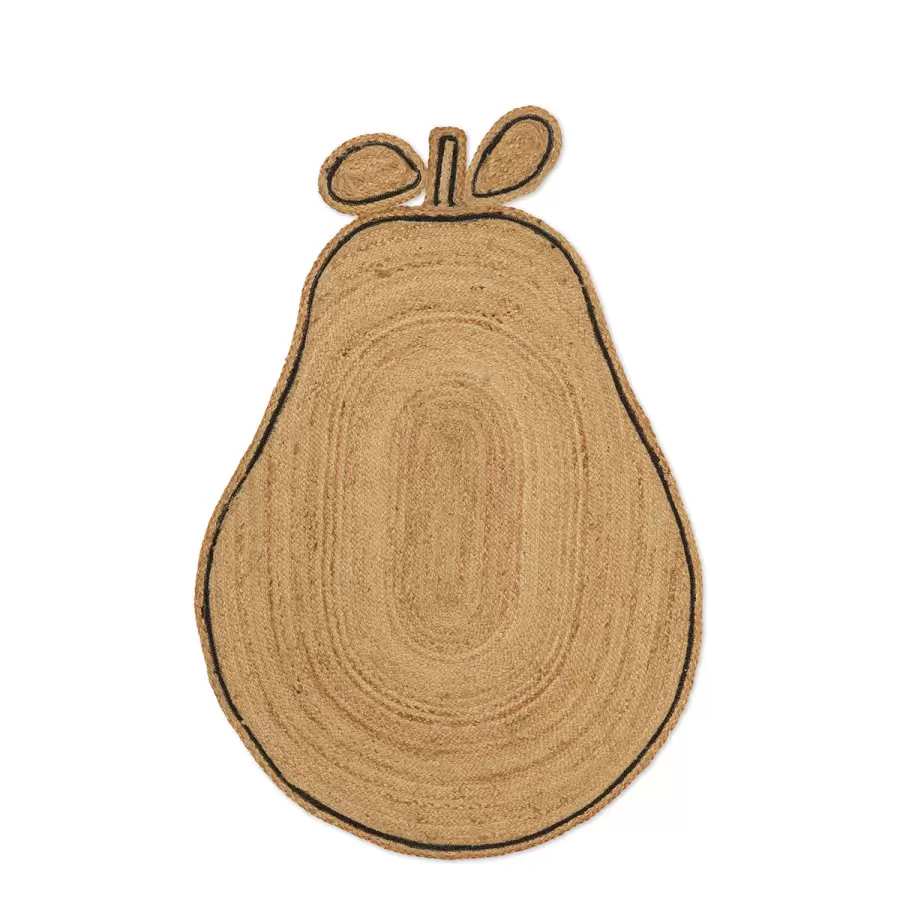 ferm LIVING - Gulvtæppe Pear, Jute