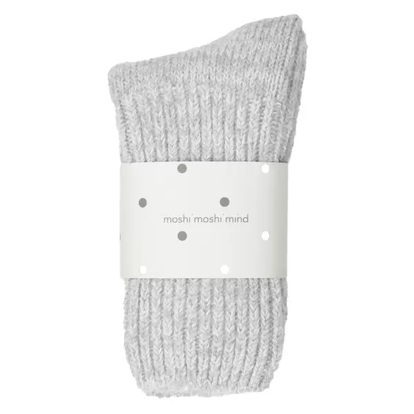 moshi moshi mind - Boyfriend Socks,  Vælg farve