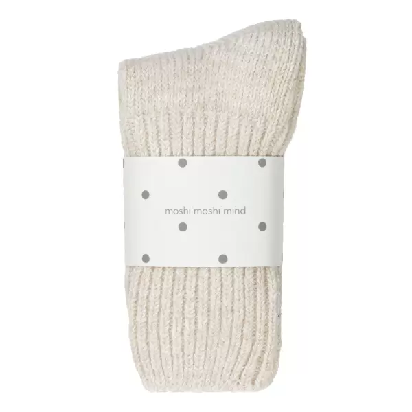 moshi moshi mind - Boyfriend Socks,  Vælg farve