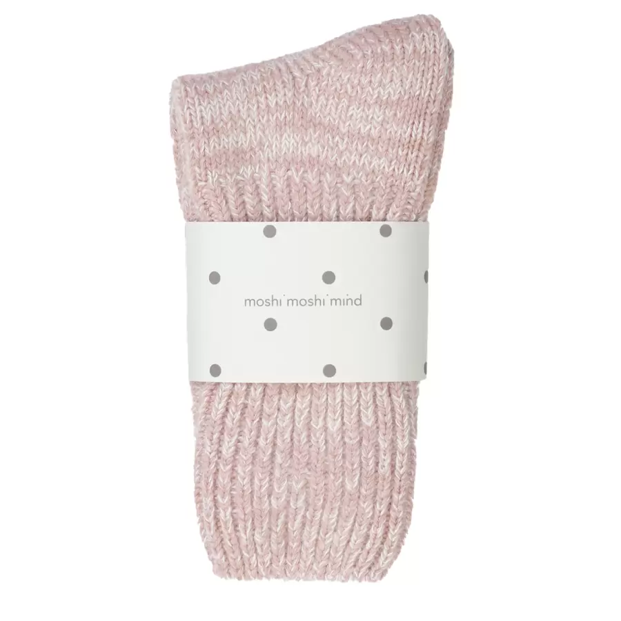 moshi moshi mind - Boyfriend Socks,  Vælg farve