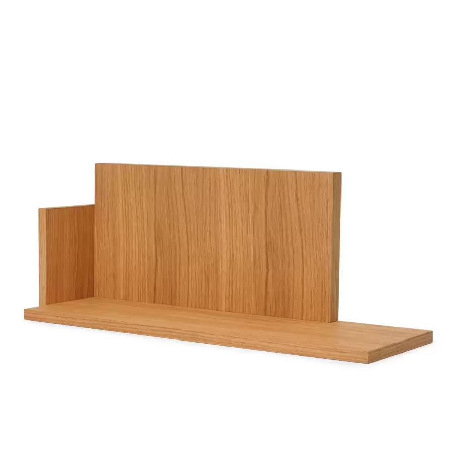 ferm LIVING - Stagger Shelf Low, Olieret Eg