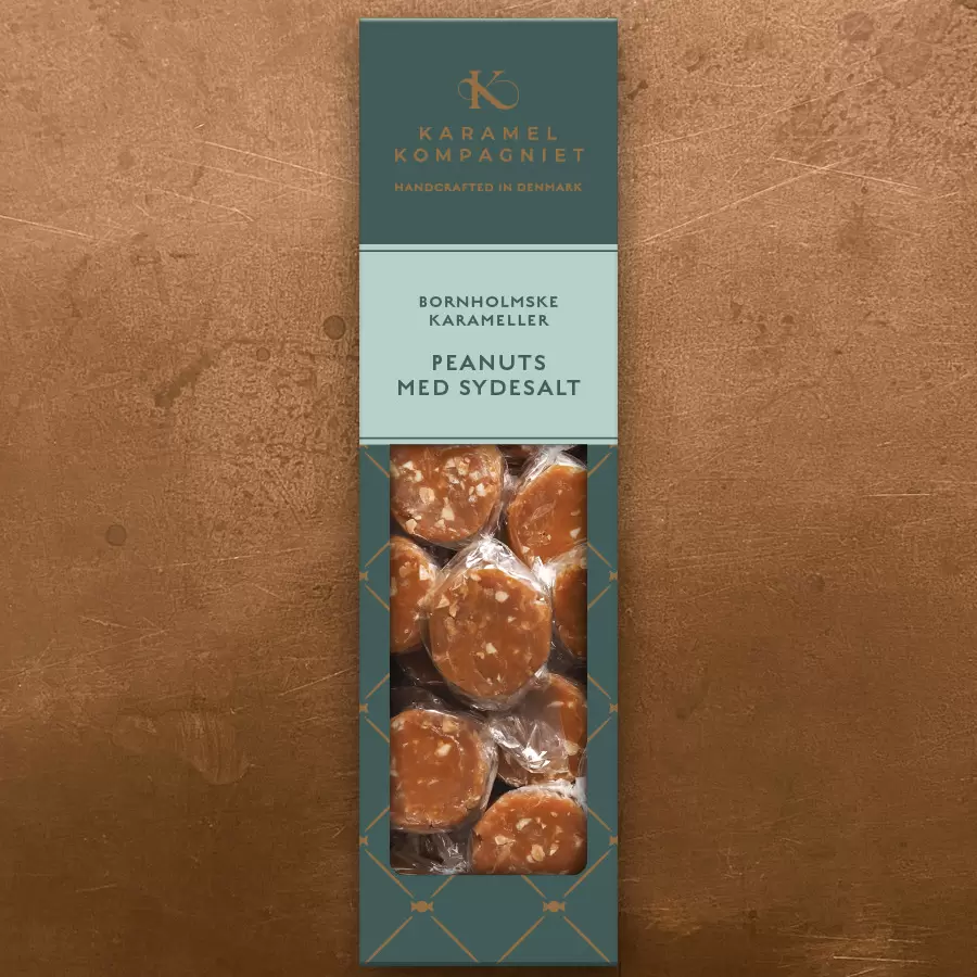 Karamel Kompagniet - Karamel Peanuts med Sydesalt