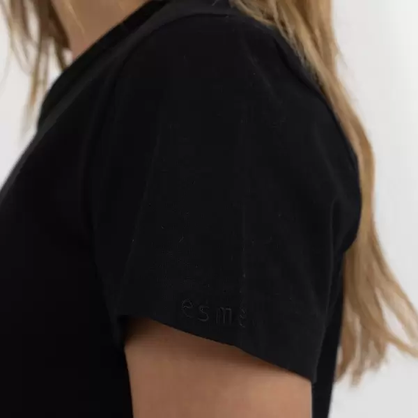 esmé studios - Signe T-shirt Gots, Sort