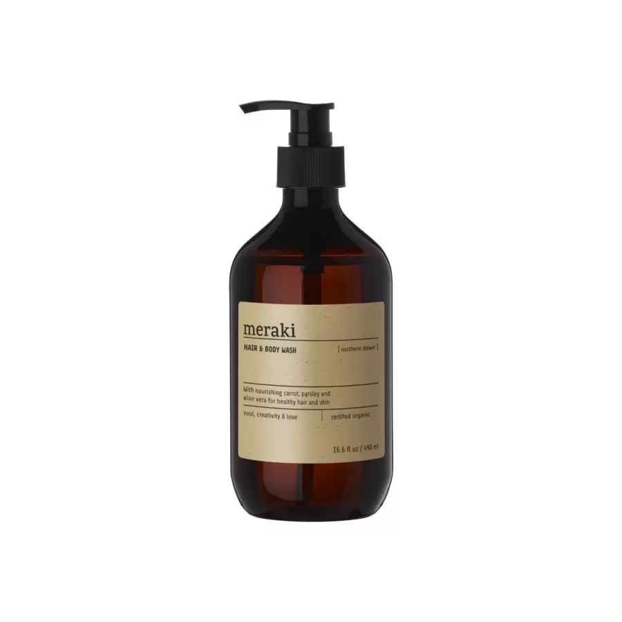 meraki - Hair & Body Wash, Northern Dawn Cosmos Organic