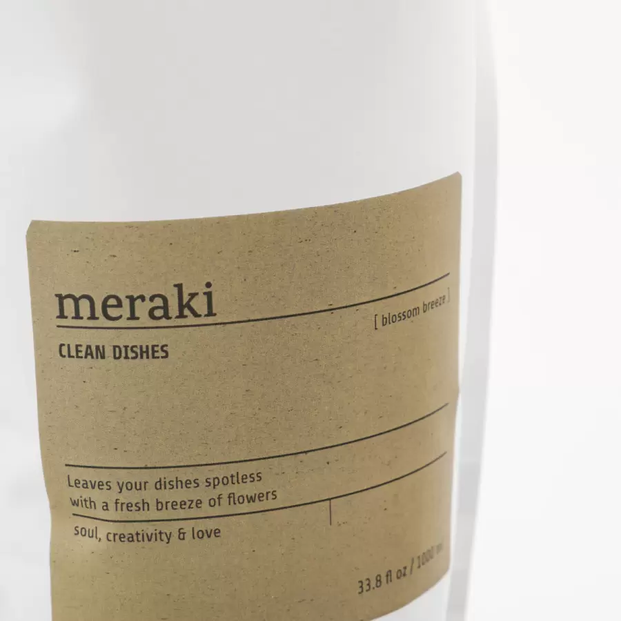 meraki - Refill Opvaskemiddel, Blossom Breeze 1000ml.