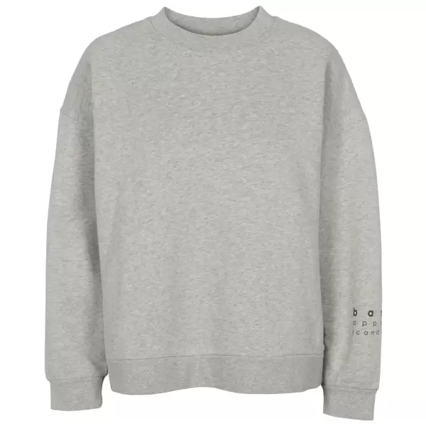 Basic Apparel - Cinna Oversized Sweat, Grey Melange