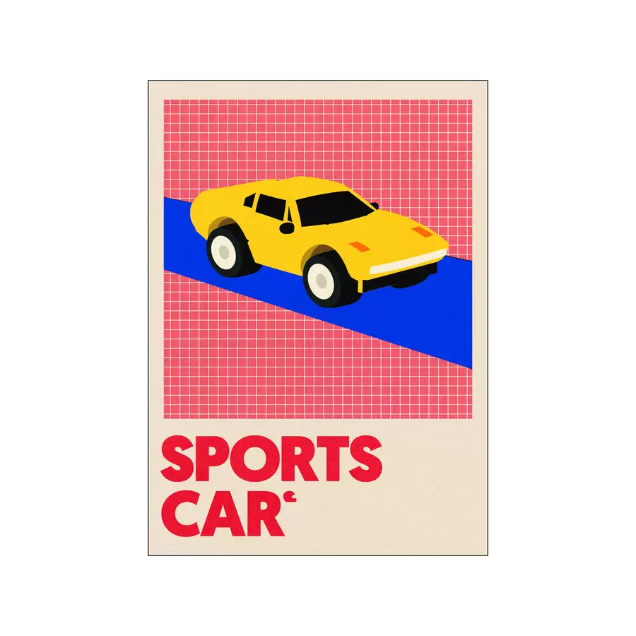 The Poster Club - Rosi Feist, Sports Car 30*40