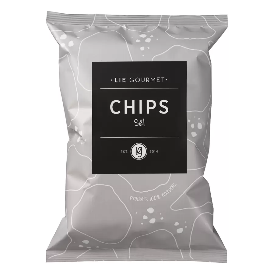 Lie Gourmet - Kartoffelchips, Salt 