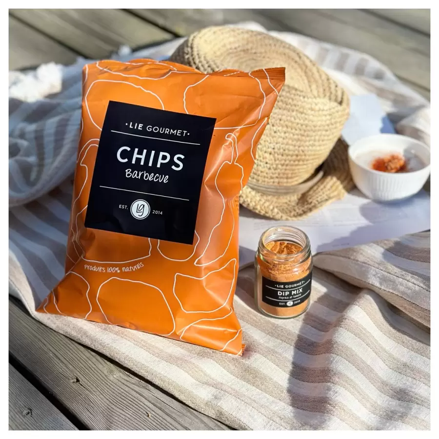 Lie Gourmet - Kartoffelchips, Barbecue