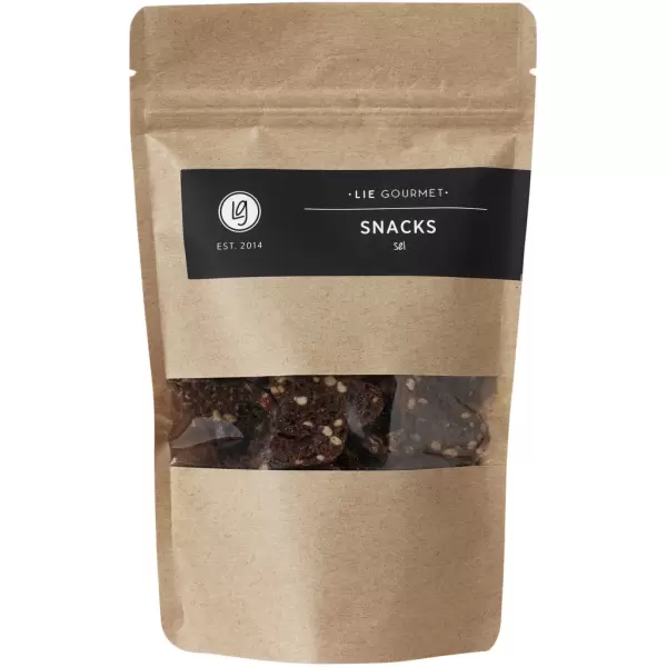 Lie Gourmet - Snacks, Rugbrød med havsalt