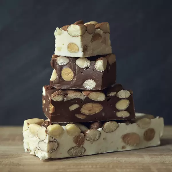 Lie Gourmet - Fransk Nougat med mandler