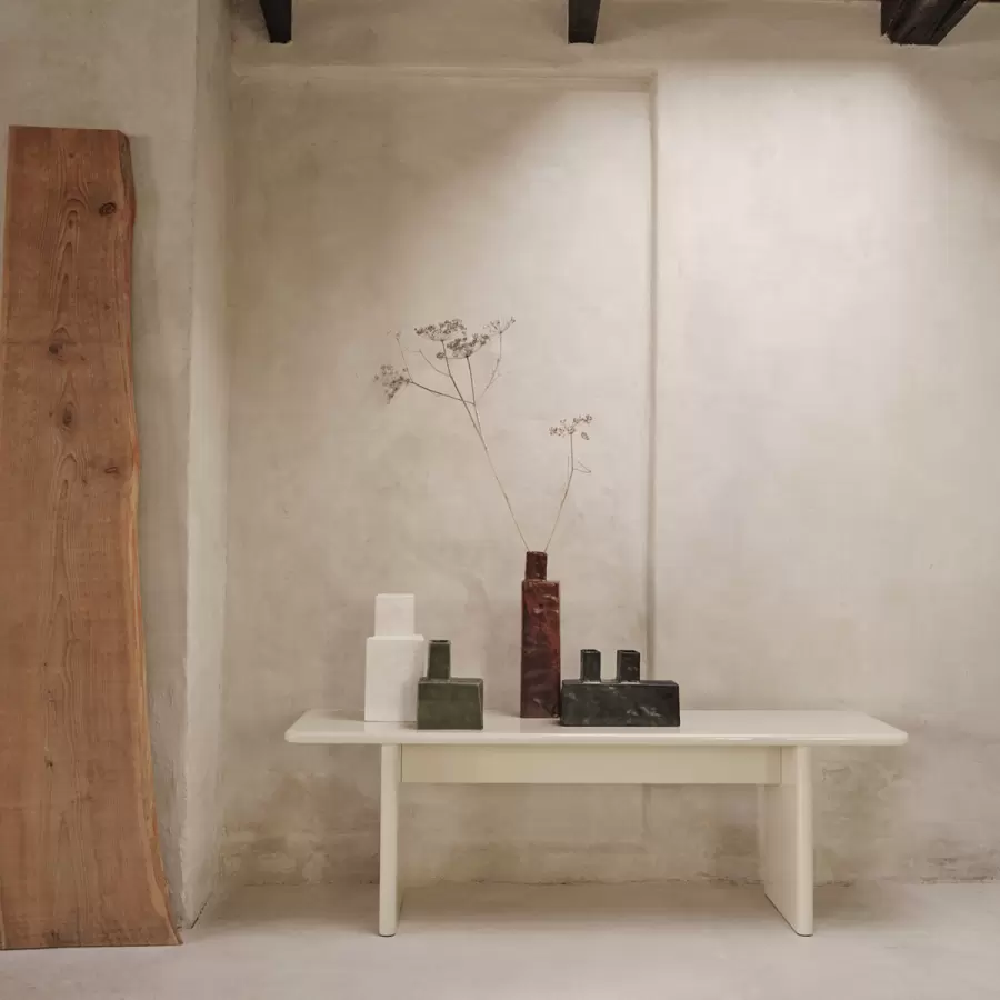 ferm LIVING - Vase Koa, Rødbrun H:40