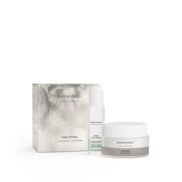 Karmameju - Gaveæske jul '24, Face Serum & Face Cream, Spar 599,-