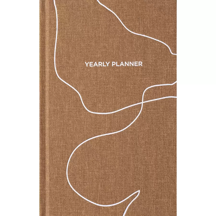 New Mags - Yearly Planner, Almond