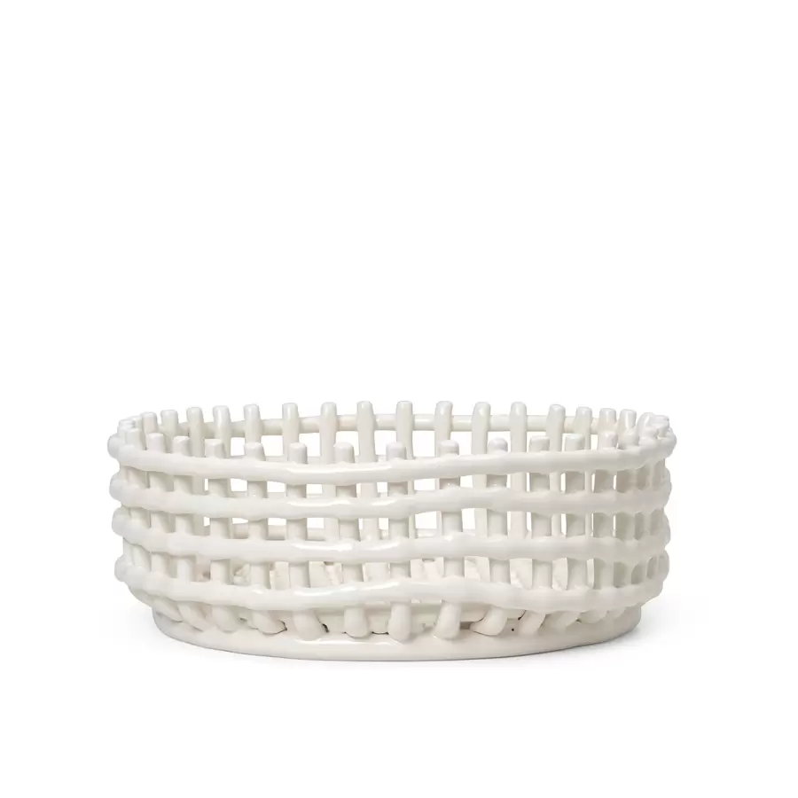 ferm LIVING - Ceramic Centerpiece, Offwhite