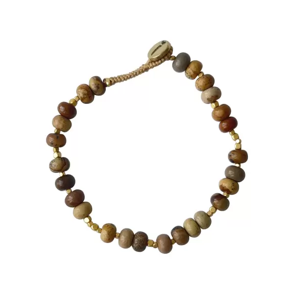 IBU Jewels - Armbånd Kiki, Desert Jasper