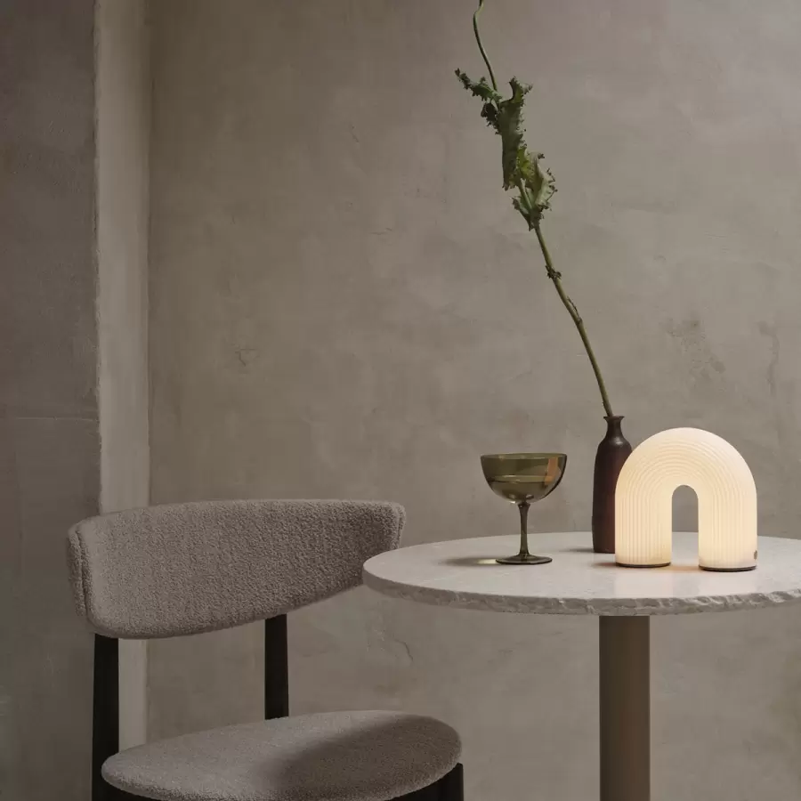 ferm LIVING - Vuelta bærbar lampe, Hvid