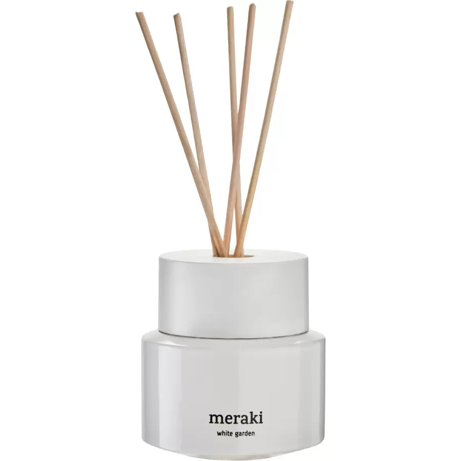 meraki - Diffuser, White Garden