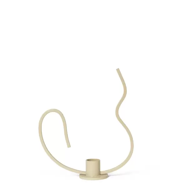 ferm LIVING - Lysestage Valse Lav, Cashmere