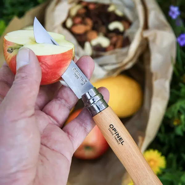 Opinel/Gourmet Supply - No 8 lommekniv, Oak, Opinel