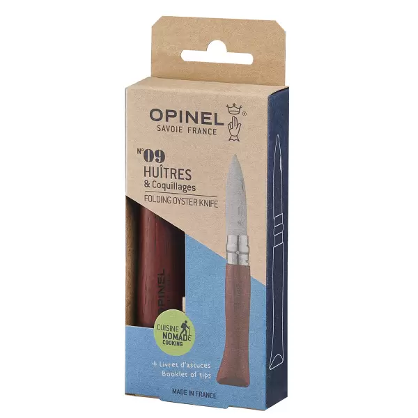 Opinel/Gourmet Supply - No 9, Østers- og skaldyrskniv