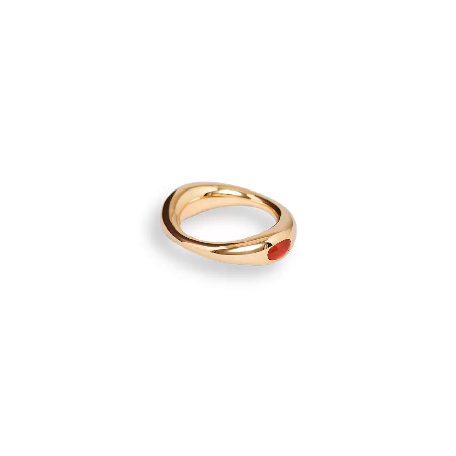 Trine Tuxen - Ring Shared, Forgyldt