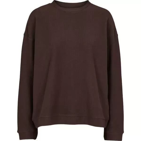 Basic Apparel - Sweat Shirt Kat, Chocolate Torte