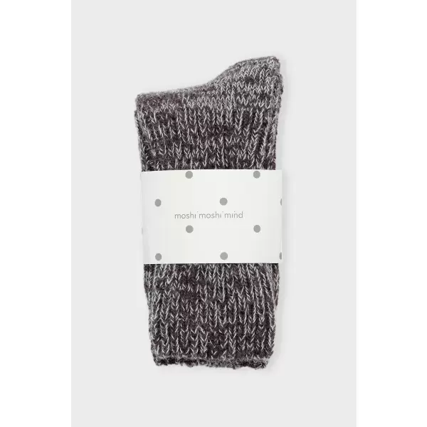 moshi moshi mind - Boyfriend Socks,  Vælg farve