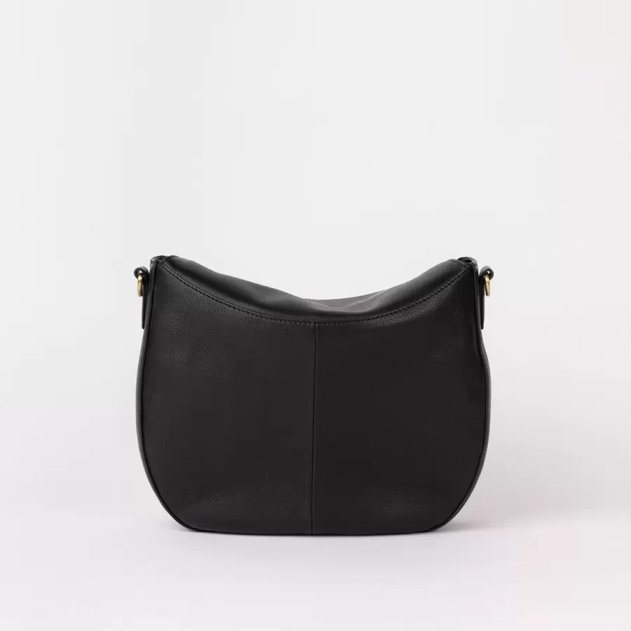 O My Bag - Cross Body Lana, Black Soft Grain Leather