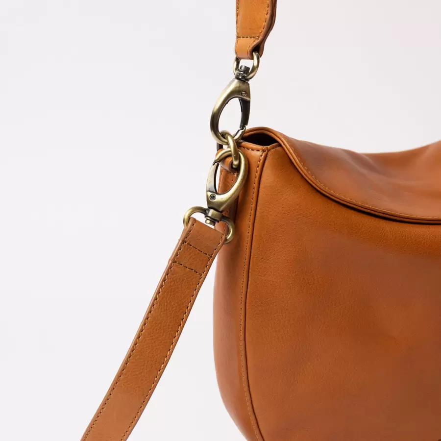 O My Bag - Cross Body Lana, Wild Oak Soft Grain Leather