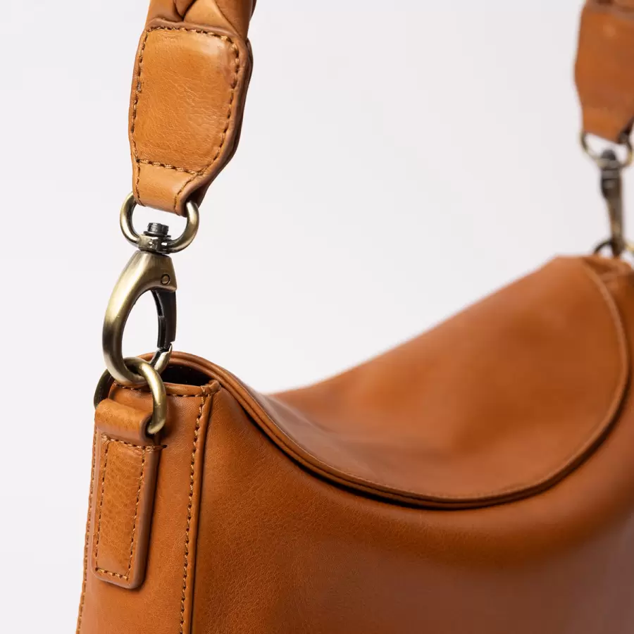 O My Bag - Cross Body Lana, Wild Oak Soft Grain Leather