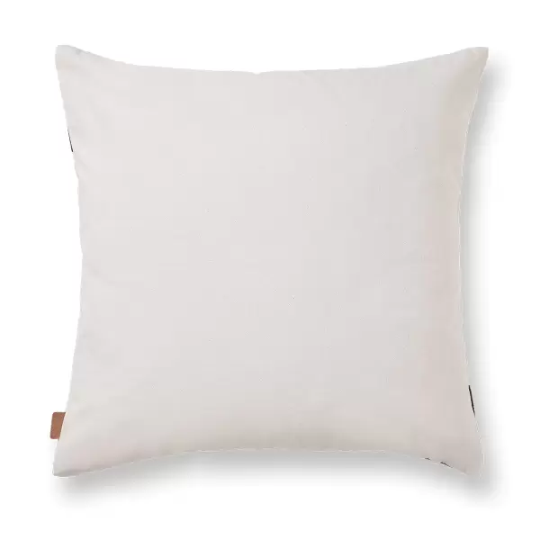 ferm LIVING - Pose Cushion Cover - Coffee/Undyed