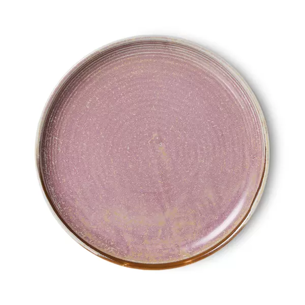 HK living - Sidetallerken Chef Ceramics, Rustic Pink