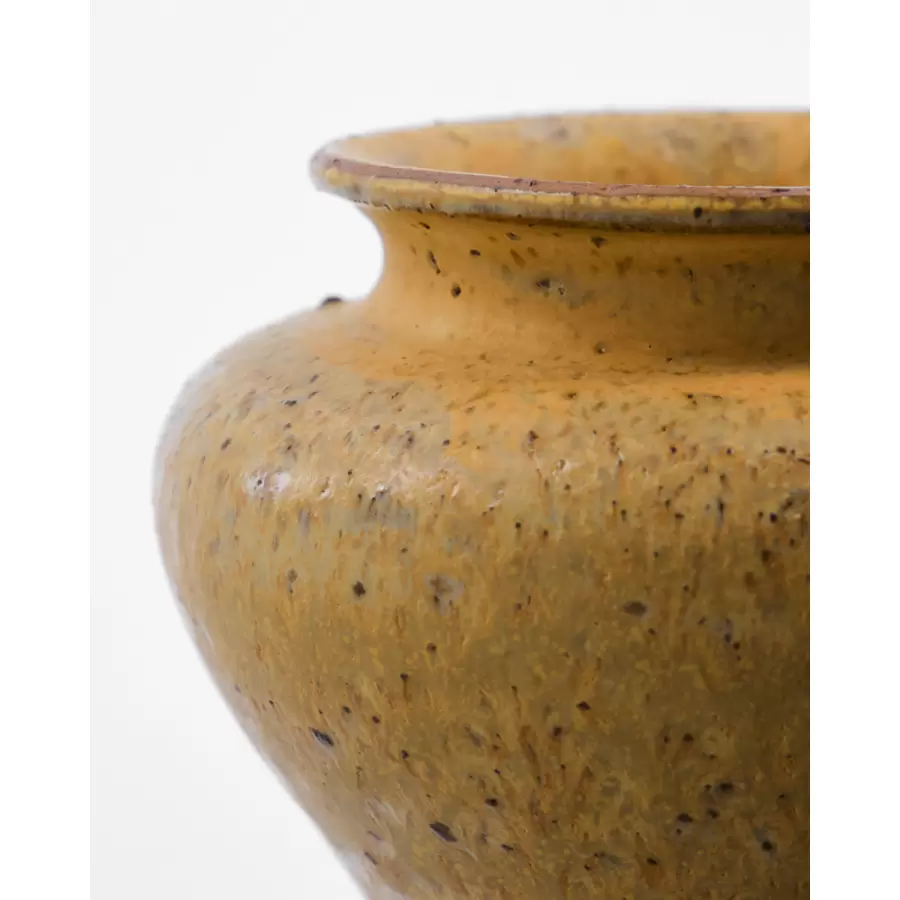 House Doctor - Vase Kolo, Mustard