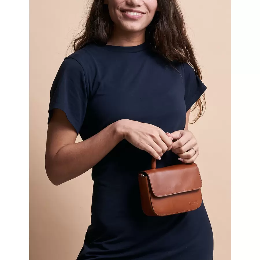 O My Bag - Nano Bag, Cognac Classic