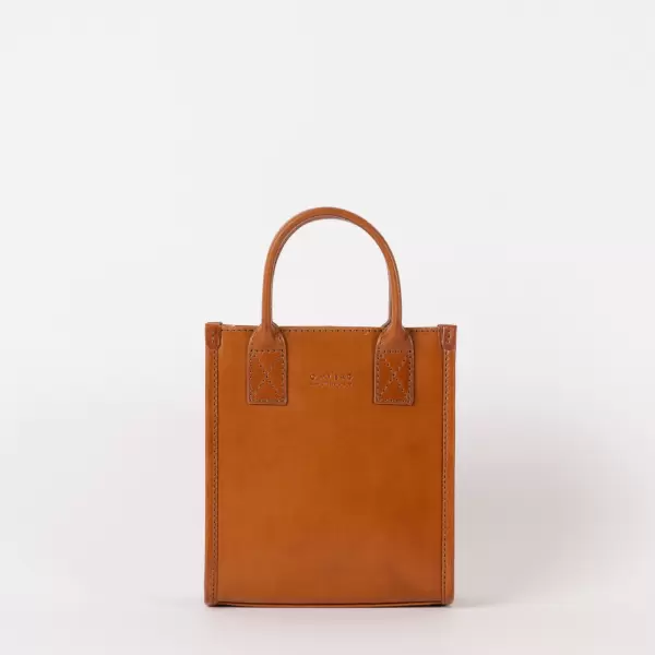 O My Bag - Jackie Mini, Cognac Classic Leather