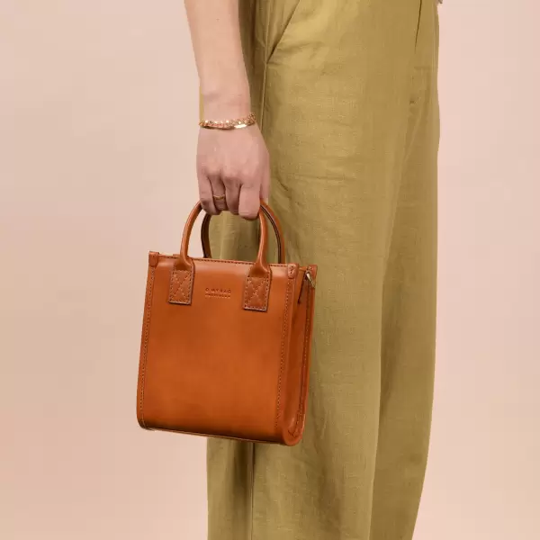 O My Bag - Jackie Mini - Cognac Classic Leather