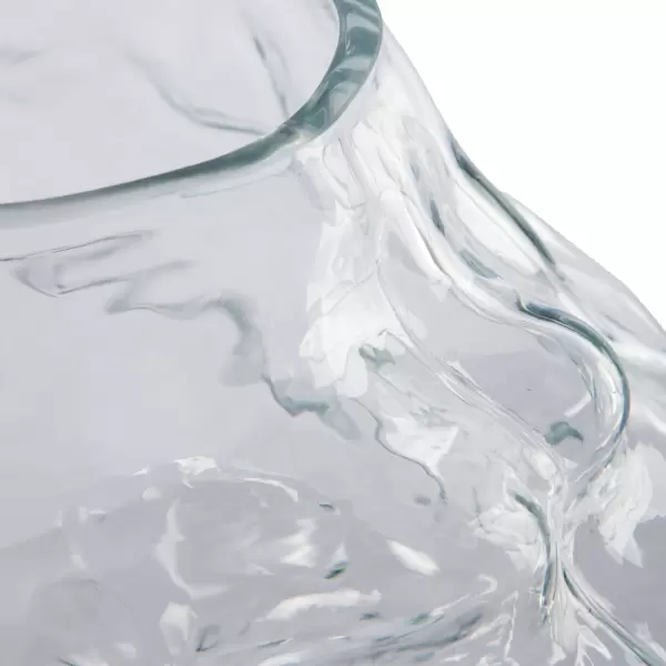 HK living - Cloud Vase Lav, Klart Glas Ø:28*24,5