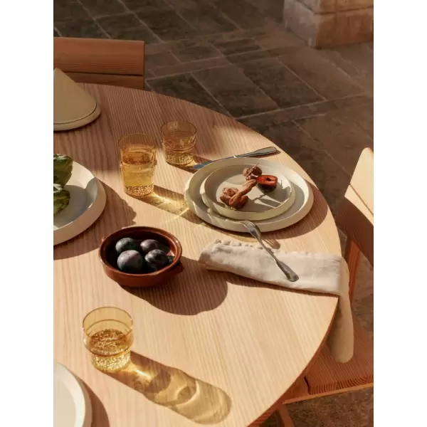 ferm LIVING - Erena Dinner Plate - Ø29 - Cream